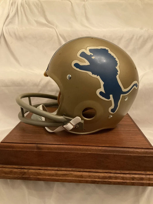 Original Riddell 1971 Detroit Lions Kra-Lite TK2 Game Football Helmet Rare WESTBROOKSPORTSCARDS