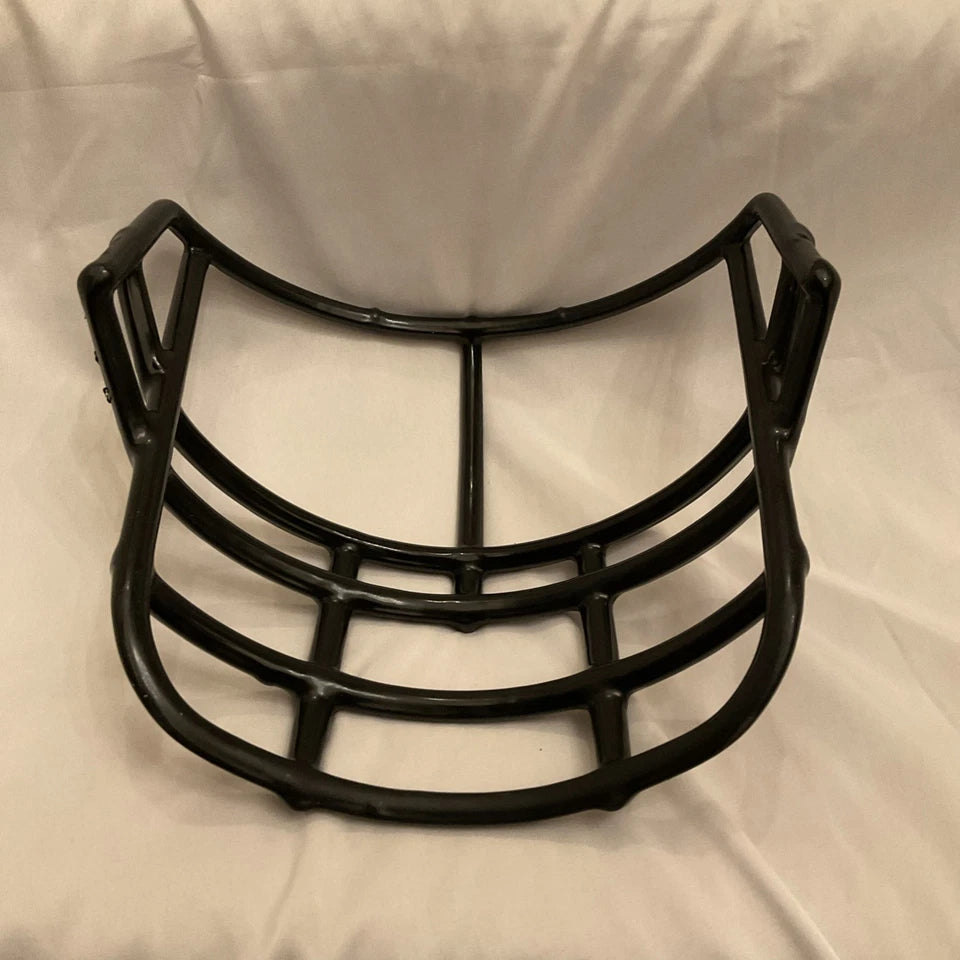 Vintage Riddell 1980s NJOP Football Helmet Lineman Black 3-Dot Facemask USFL WESTBROOKSPORTSCARDS