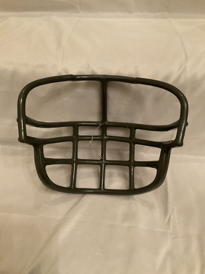 Vintage Dark Gray Riddell 1990s Double Wire Kra-Lite NJOP Football Helmet Facemask  WESTBROOKSPORTSCARDS   
