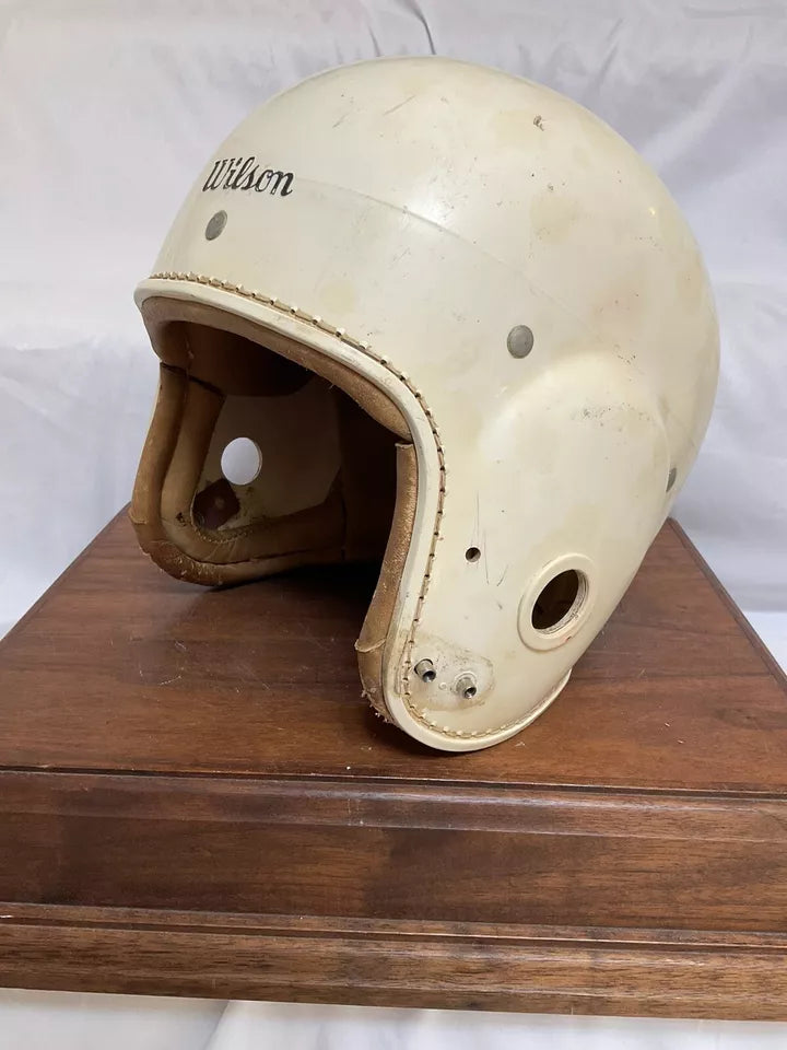 Original Vintage Wilson F2004 Football Helmet Size 7 1/2 Bears Cardinals Project  WESTBROOKSPORTSCARDS   