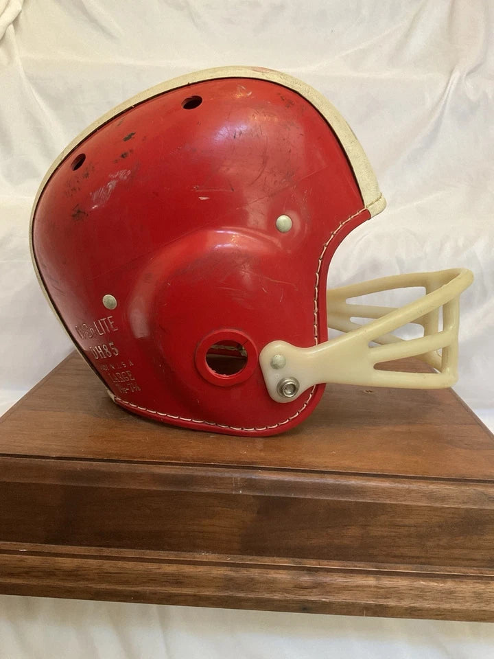 Vintage Original Rawlings Cy-Co-Lite DH-85 Padded Top Large Football Helmet WESTBROOKSPORTSCARDS