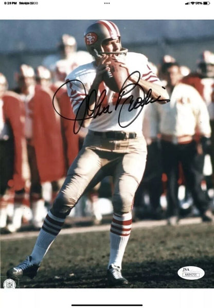 RK Vintage Style San Fransisco 49ers Custom Football Helmet John Brodie  WESTBROOKSPORTSCARDS   