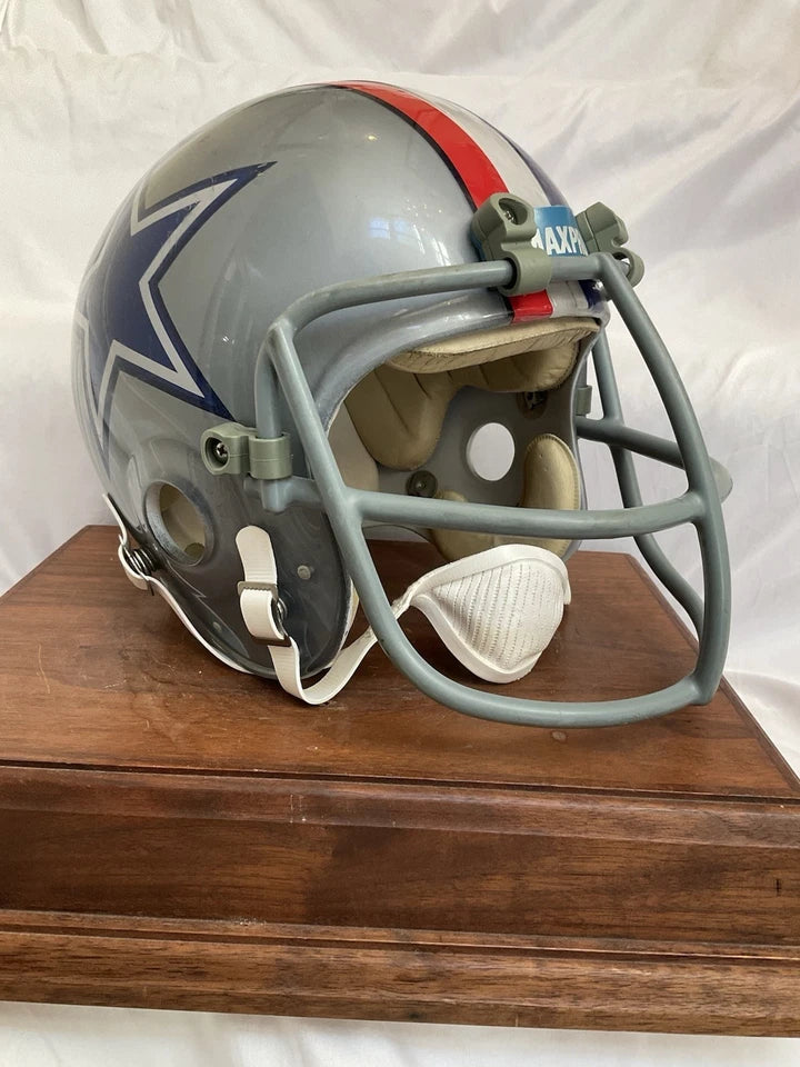 MaxPro Dallas Cowboys Clear Shell Football Helmet 1976 Randy White WESTBROOKSPORTSCARDS