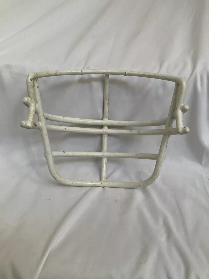 Vintage Original Schutt NJOP-DW Large Red Dot White Football Helmet Facemask WESTBROOKSPORTSCARDS