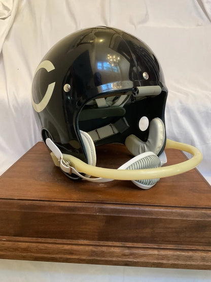 Original Riddell 1960s Chicago Bears Kra-Lite TK2 Game Football Helmet RARE WESTBROOKSPORTSCARDS