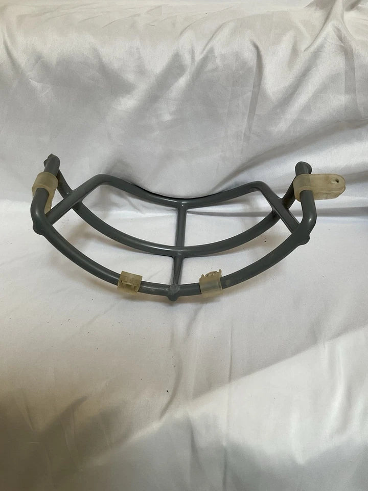 Vintage Riddell NOP Dark Gray Football Helmet Face Mask With Clips Rare! WESTBROOKSPORTSCARDS