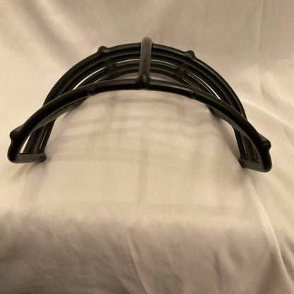 Vintage Riddell 1980s NJOP Football Helmet Lineman Black 3-Dot Facemask USFL WESTBROOKSPORTSCARDS