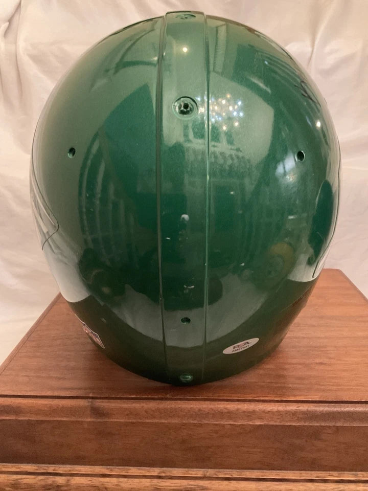 New York Jets Keyshawn Johnson Autographed Riddell ACE-1 Game Used Helmet PSA WESTBROOKSPORTSCARDS
