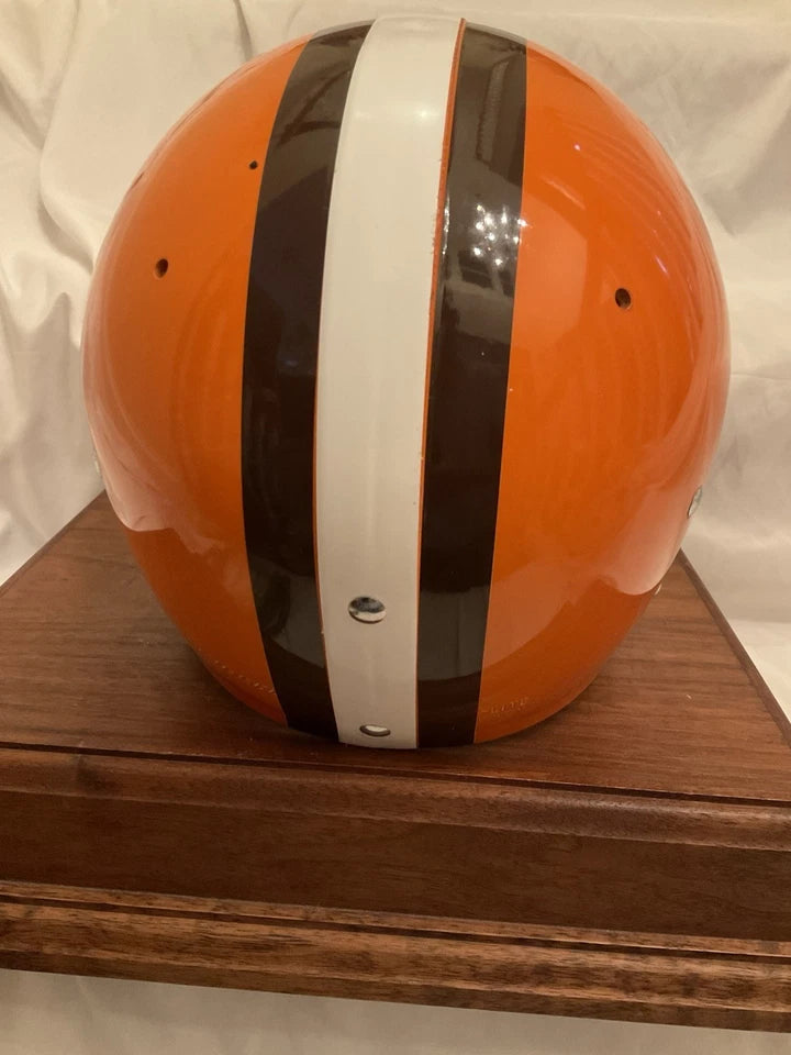 Original Riddell 1973 Kra-Lite TK2 Game Football Helmet Cleveland Browns WESTBROOKSPORTSCARDS