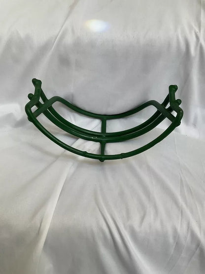 Vintage Original Schutt NOP-DW Large Green Red Dot Football Helmet Facemask WESTBROOKSPORTSCARDS