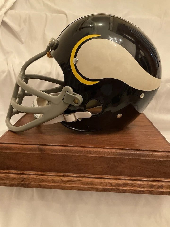Original Riddell 1972 Minnesota Vikings Kra-Lite TK2 Game Football Helmet WESTBROOKSPORTSCARDS