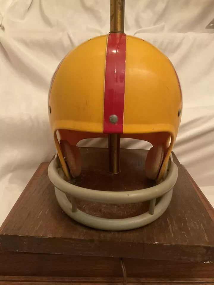 Vintage Original Riddell 1971 Washington Redskins Kra-Lite Football Helmet Lamp  WESTBROOKSPORTSCARDS   