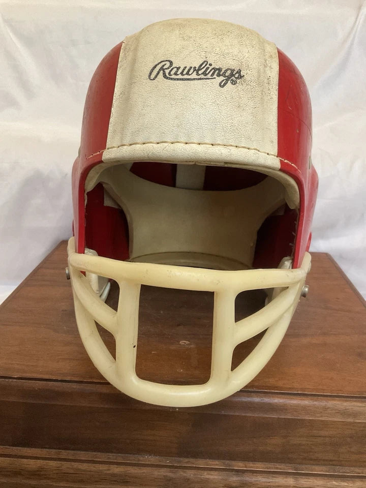 Vintage Original Rawlings Cy-Co-Lite DH-85 Padded Top Large Football Helmet WESTBROOKSPORTSCARDS