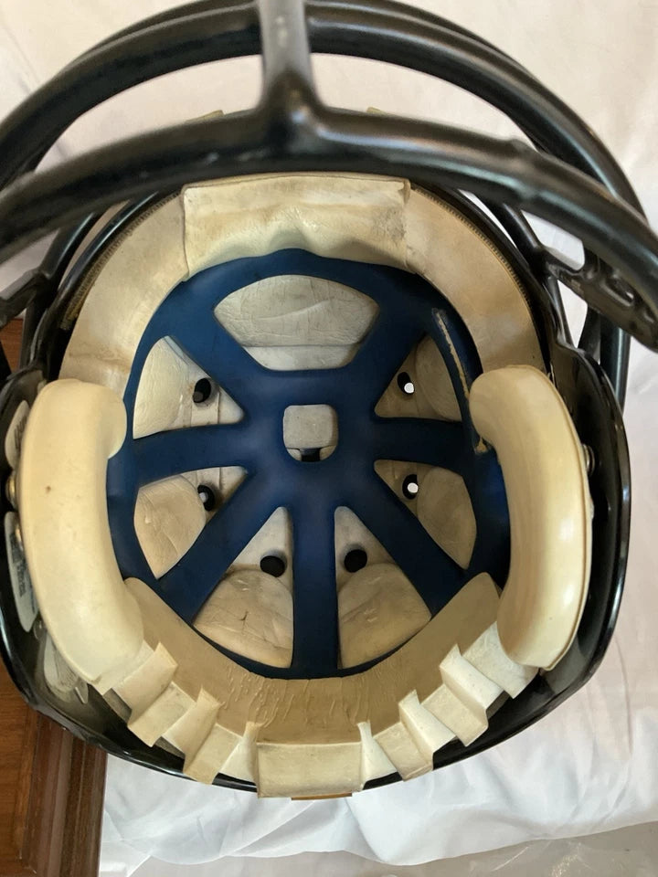 Schutt Pro Air II Pittsburgh Steelers Vintage Original Worn Football Helmet WESTBROOKSPORTSCARDS