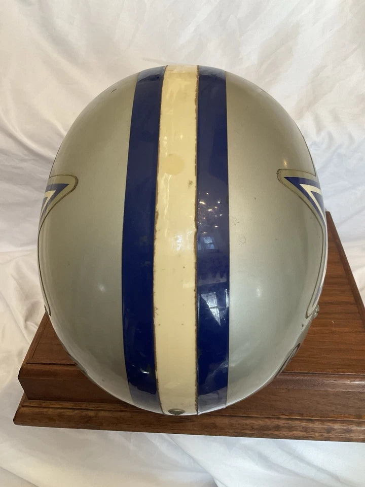 Dallas Cowboys Rare Game Used Rawlings RTS Football Helmet Schutt Red Dot JOP WESTBROOKSPORTSCARDS