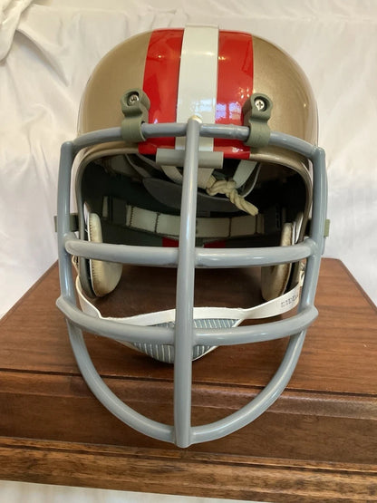 Riddell Kra-Lite RK2 Suspension Football Helmet San Francisco 49ers NJOP Mask!