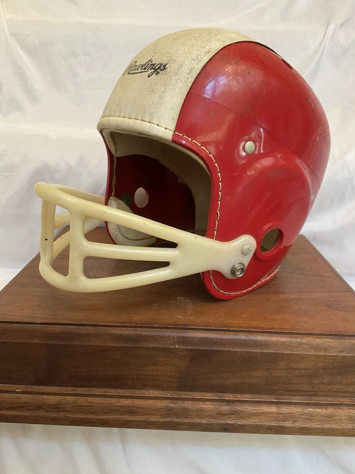 Vintage Original Rawlings Cy-Co-Lite DH-85 Padded Top Large Football Helmet WESTBROOKSPORTSCARDS