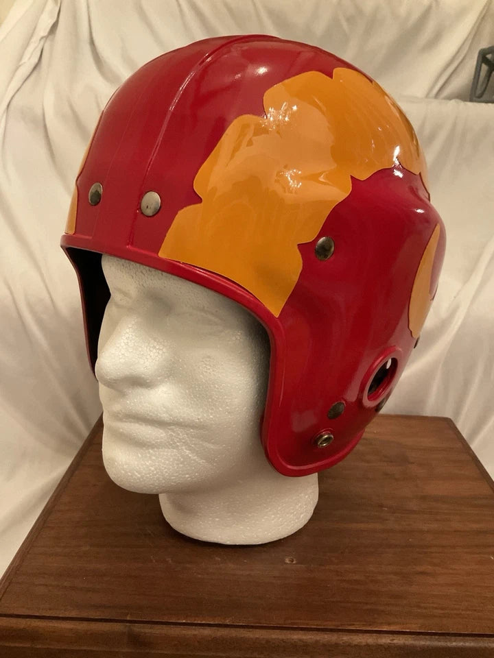 Los Angeles Rams Custom 1949 Throwback DuraLite Football Helmet WESTBROOKSPORTSCARDS