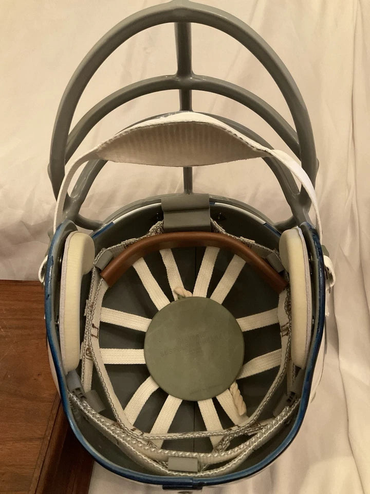 Los Angeles Rams Painted Horns RK2 Style Suspension Football Helmet Olsen