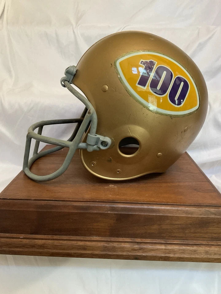 Vintage 1960s Game Used Suspension Football Helmet - Washington Huskies? WESTBROOKSPORTSCARDS