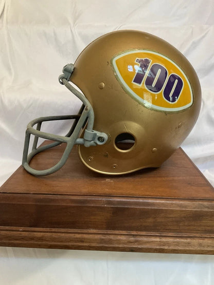 Vintage 1960s Game Used Suspension Football Helmet - Washington Huskies? WESTBROOKSPORTSCARDS