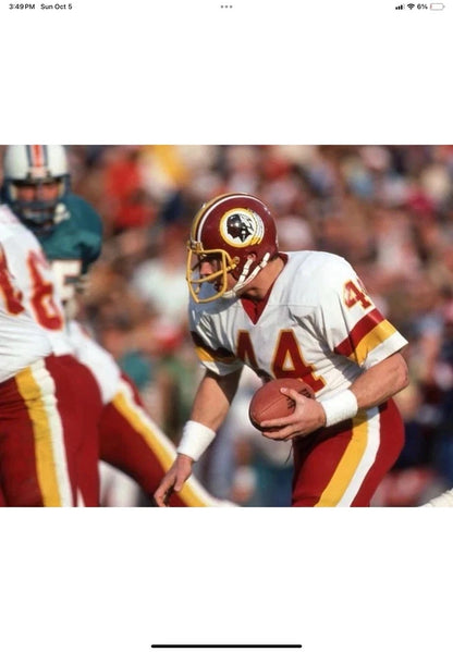 Riddell Football Helmet Custom 1982 Washington Redskins Tucked Feather Riggins