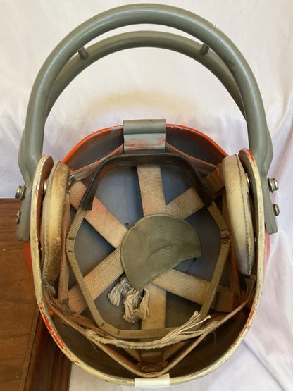 Vintage Riddell 1958 TK5 Kra-Lite Football Helmet Cleveland Browns Mitchell Rook WESTBROOKSPORTSCARDS