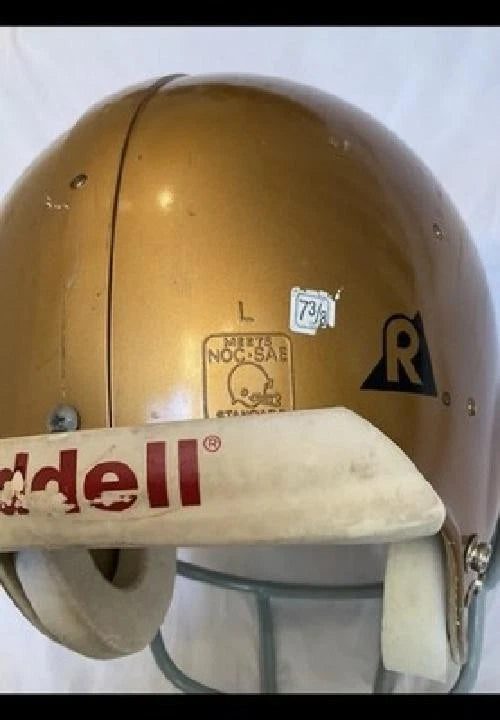 Vintage Riddell AF-2 Football Helmet Notre Dame Fighting Irish Size Large 7 3/8