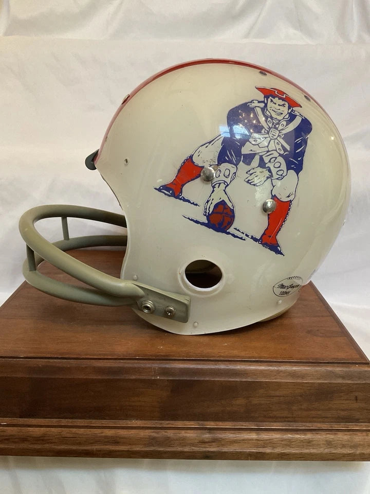 Vintage MacGregor New England Boston Patriots Clear Shell Football Helmet Custom WESTBROOKSPORTSCARDS