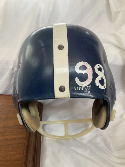 Riddell 1950s RT2 Vintage Football Helmet- Baltimore Colts Project? WESTBROOKSPORTSCARDS