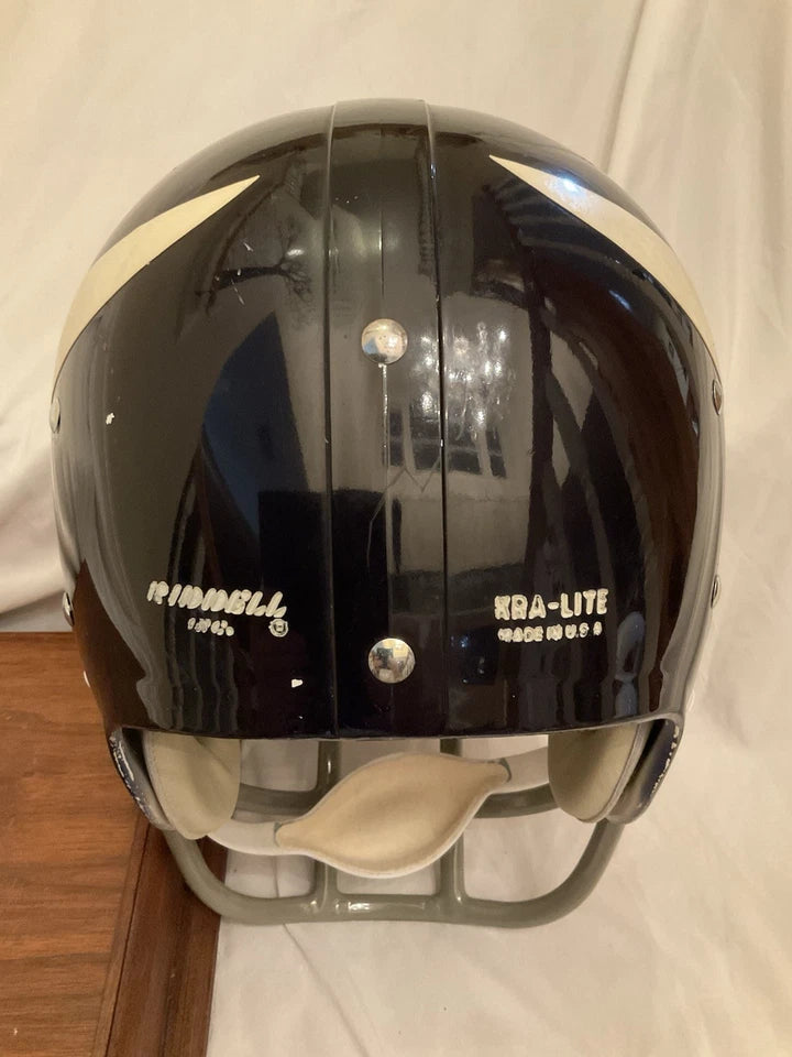 Original Riddell 1972 Minnesota Vikings Kra-Lite TK2 Game Football Helmet WESTBROOKSPORTSCARDS