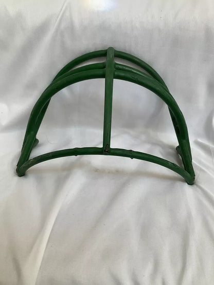 Vintage Original Schutt NOP-DW Large Green Red Dot Football Helmet Facemask WESTBROOKSPORTSCARDS