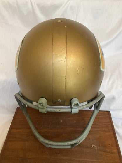 Vintage 1960s Game Used Suspension Football Helmet - Washington Huskies? WESTBROOKSPORTSCARDS