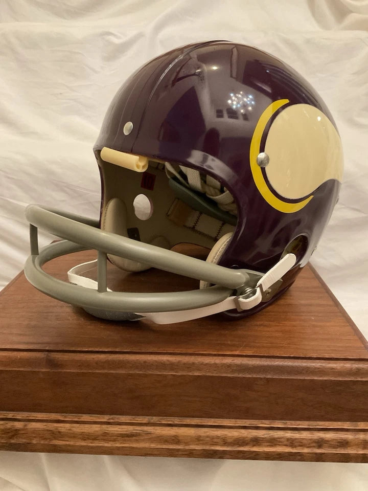 Riddell Kra-Lite TK2 Suspension Football Helmet 1970 Minnesota Vikings Tarkenton