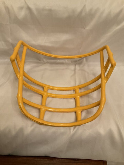 Vintage Riddell 1980 JOP-DW Football Helmet Yellow Gold 3-Dot Size Facemask USFL  WESTBROOKSPORTSCARDS   