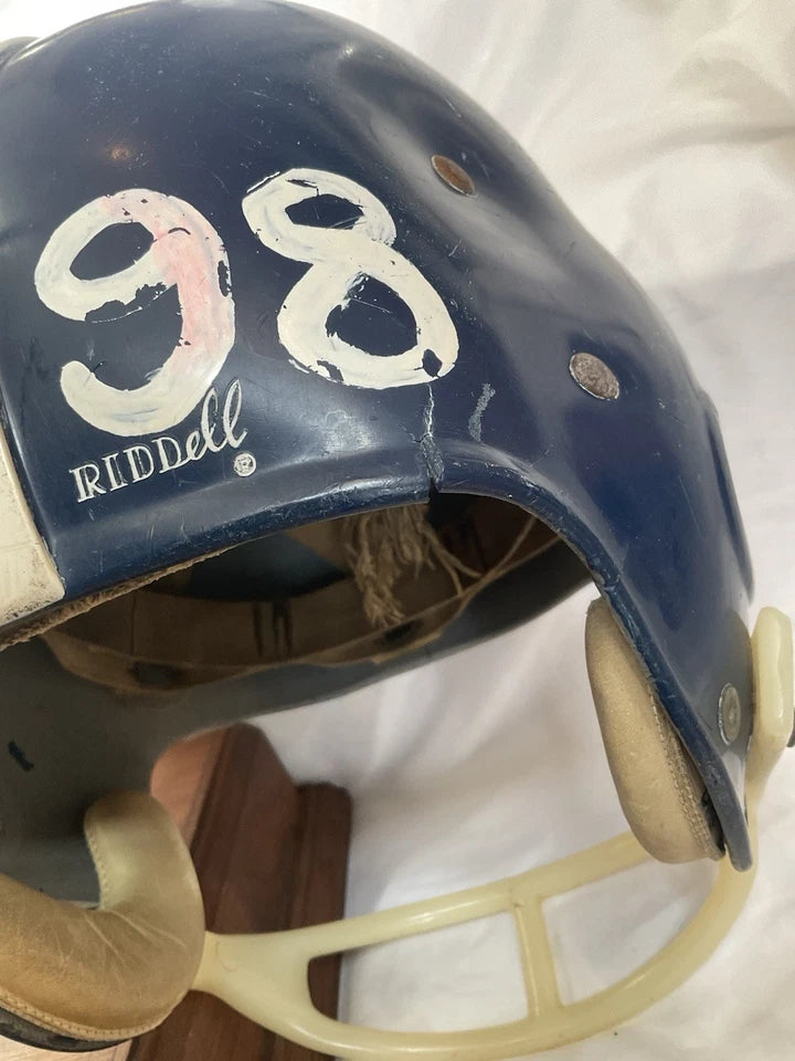 Riddell 1950s RT2 Vintage Football Helmet- Baltimore Colts Project? WESTBROOKSPORTSCARDS