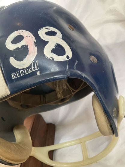 Riddell 1950s RT2 Vintage Football Helmet- Baltimore Colts Project? WESTBROOKSPORTSCARDS