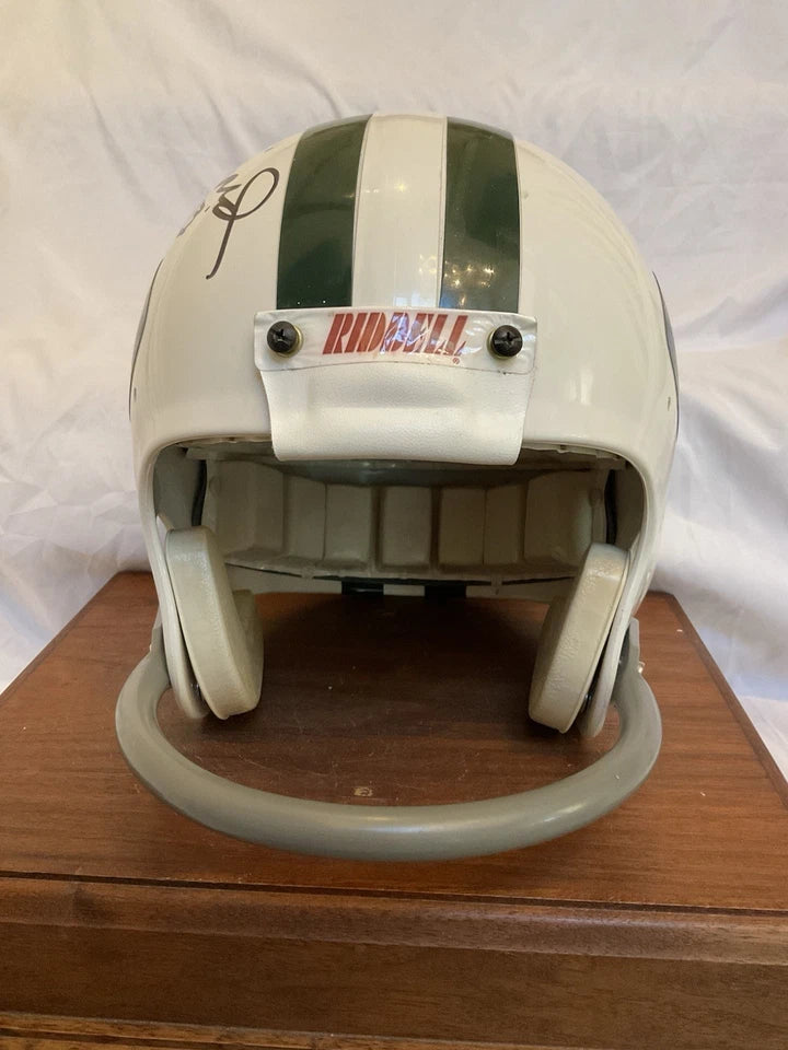 Don Maynard Autographed Riddell New York Jets Officially Licensed Football Helmet WESTBROOKSPORTSCARDS