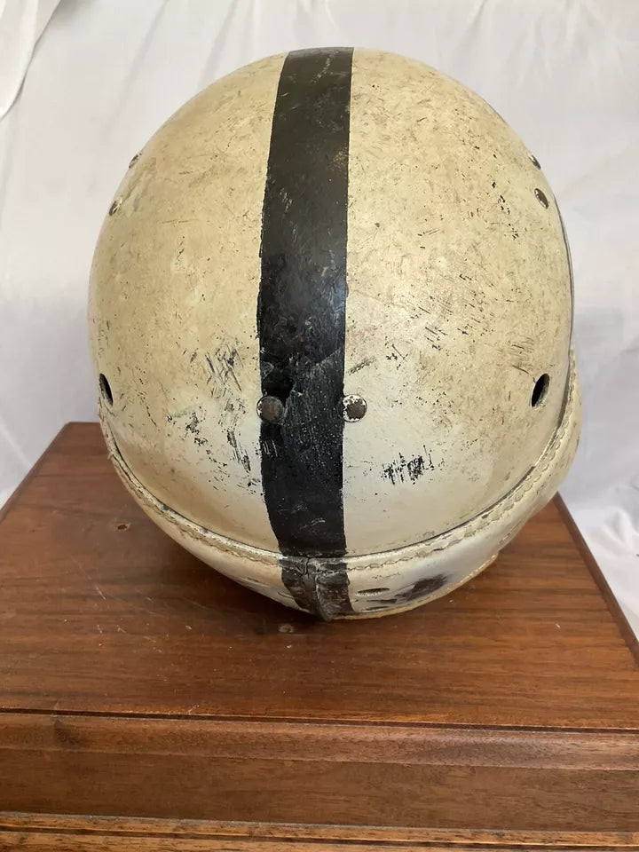 Original Wilson Authentic F2340 Leather Suspension Football Helmet Size 7 1/8 WESTBROOKSPORTSCARDS