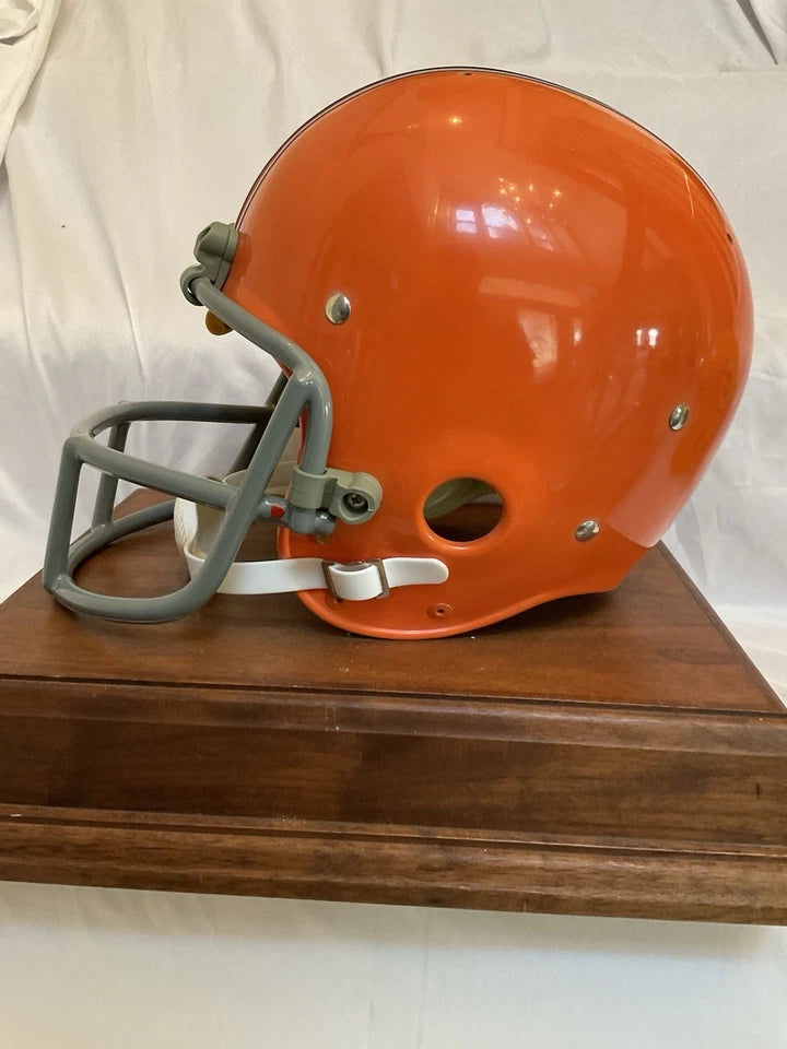 Original Riddell 1973 Cleveland Browns Kra-Lite TK2 Game Football Helmet Kelly WESTBROOKSPORTSCARDS
