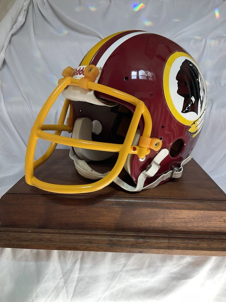 Riddell Football Helmet Custom 1982 Washington Redskins Tucked Feather Riggins