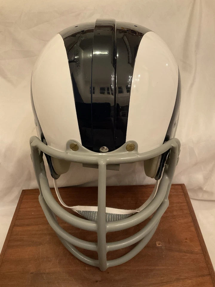 Los Angeles Rams Painted Horns RK2 Style Suspension Football Helmet Olsen