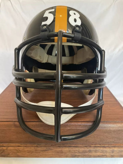 Vintage RARE Rawlings JRC Headliner Football Helmet Pittsburgh Steelers Lambert WESTBROOKSPORTSCARDS