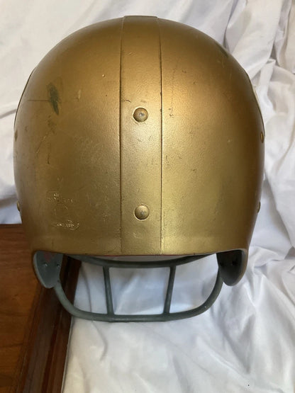 Vintage 1960s Game Used Suspension Football Helmet - Washington Huskies? WESTBROOKSPORTSCARDS