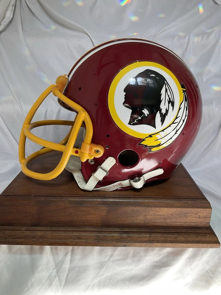 Riddell Football Helmet Custom 1982 Washington Redskins Tucked Feather Riggins