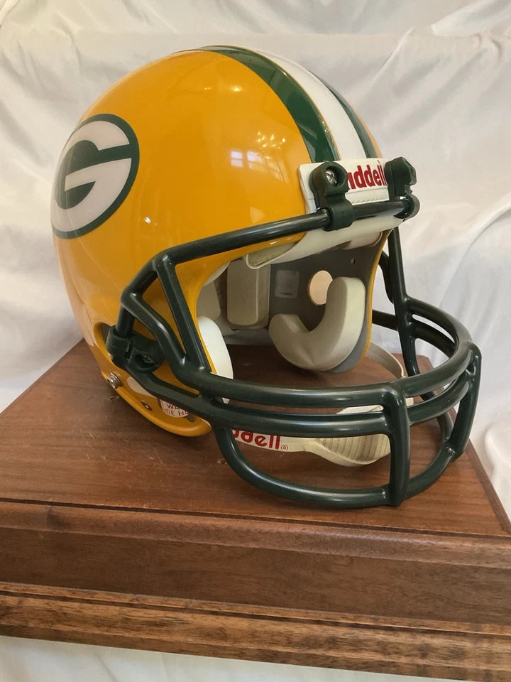 RIddell VSR-4 Football Helmet- Custom Green Bay Packers Brett Favre