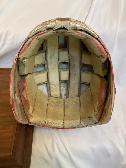 MacGregor 1960s Game Used Clear Shell With Padded Top Football Helmet Oklahoma?
