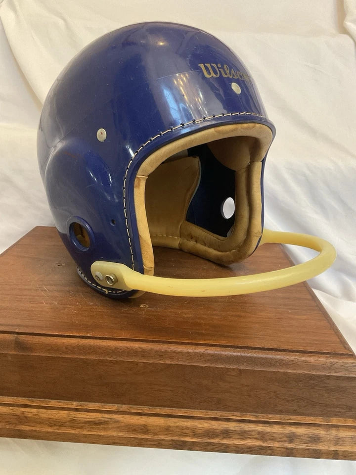 Original Vintage Wilson F2034 Football Helmet Size 7 1/2 Bears Cardinals Project WESTBROOKSPORTSCARDS
