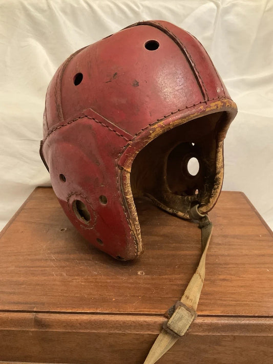 Rawlings A11 Authentic Leather Suspension Football Helmet Size 7 1/4! WESTBROOKSPORTSCARDS