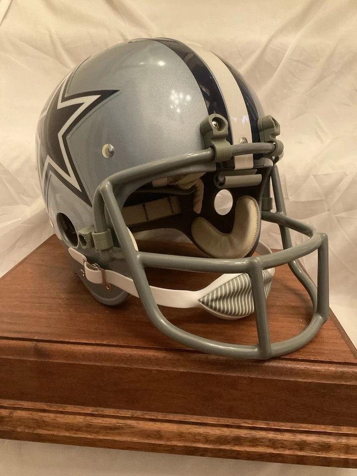 TK2 Style Football Helmet Dallas Cowboys Authentic Color Paint Bob Hayes Tribute WESTBROOKSPORTSCARDS
